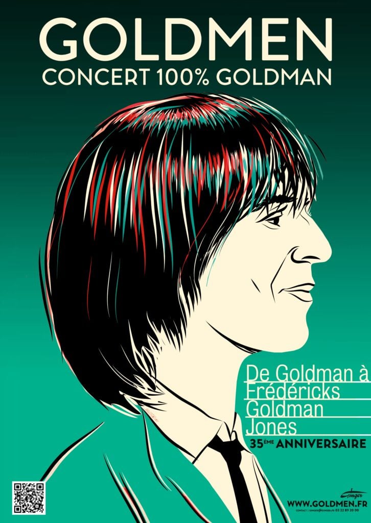 Affiche Goldmen en concert à l’Arena Grand Paris